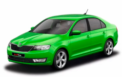 Чехлы для Skoda Rapid I/II Sport с 2014 (без заднего подлокотника)